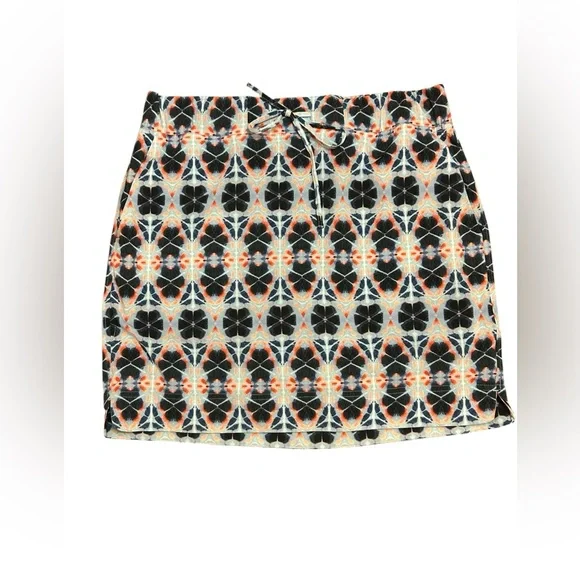 J.Jill FIT Skort Mini Geometric Print Small Women’s - Picture 3 of 8